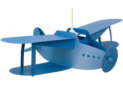 R. ET M. COUDERT R&M Coudert Lampe de Plafond Suspension Chambre Enfant Avion Bleu