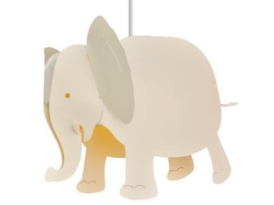 R&M COUDERT Suspension enfant Lampe &eacute;l&eacute;phant ivoire