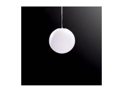 GENERIQUE Suspension Huevo Ball 1 Ampoule E27 Small Outdoor IP44, blanc opal
