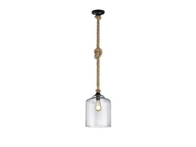TRIO LIGHTING Suspension industrielle et vintage judith