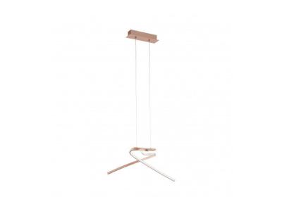 EGLO Suspension PALOZZA 2 ampoules dor&eacute;