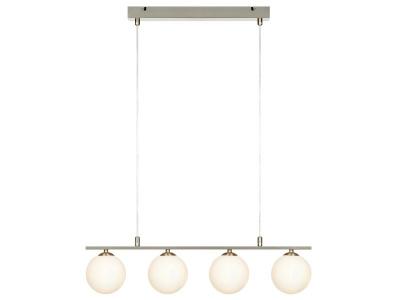 MARKSLOJD Suspension QUATTRO en acier 4 ampoules