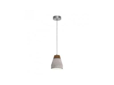 EGLO Suspension ronde b&eacute;ton tarega d15 cm grise