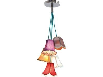 KARE DESIGN  31592-P Lampe &agrave; suspendre, Arc-en-ciel, 92 x 45 x 45 cm