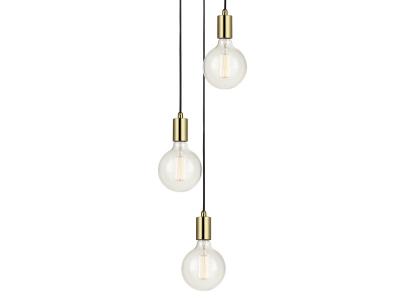 MARKSLOJD Suspension 3x e27 laiton laiton  Sky D.25 cm