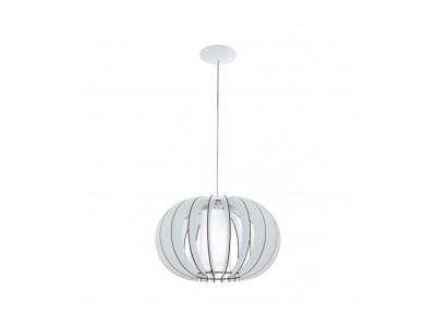 EGLO Suspension STELLATO 2 1 ampoule blanc Diam&egrave;tre 40 Cm