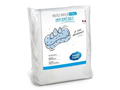 GENERIQUE SWEETNIGHT Prot&egrave;ge matelas bouclette SIMON 160x200 cm