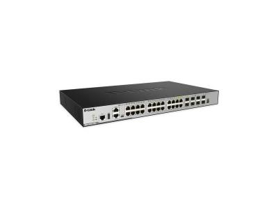 D LINK Commutateur r&eacute;seau armoire d-link dgs-3630-28tc/si 30 x rj45 4 x sfp