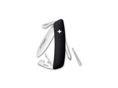 SWIZA  Multifonctions D04n Couteau suisse, Graphite/noir, 16.8 EU