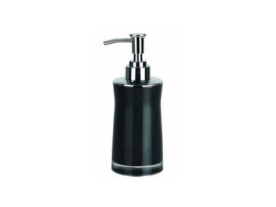  Distributeur de savon Sydney noir et transparent