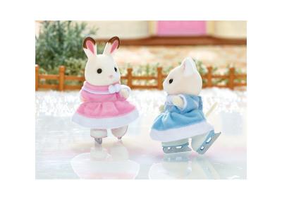 SYLVANIAN FAMILIES Sylvanian family 4108 : les amies patineuses