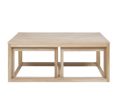 Table basse en ch&ecirc;ne - corner