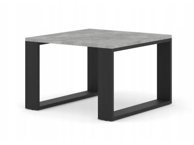Table basse LUCA 60 x 60 cm b&eacute;ton clair