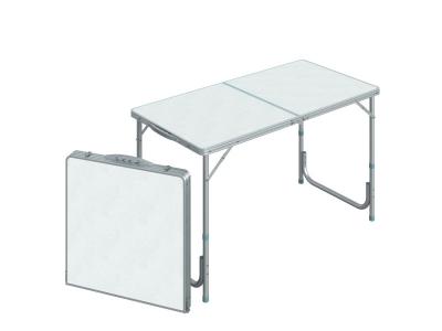OUTSUNNY Table de camping reception pliante portable pique-nique buffet en aluminium