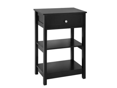 SoBuy FBT46-SCH Table de Chevet Table de Nuit Bout de Canap&eacute; Table d'Appoint 