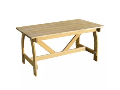 VIDAXL  - Table de jardin 150x74x75 cm Bois de pin impr&eacute;gn&eacute; n/a