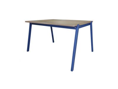  Table de jardin pour enfant en bois d'acacia bleu - CHARLOTTE 3422