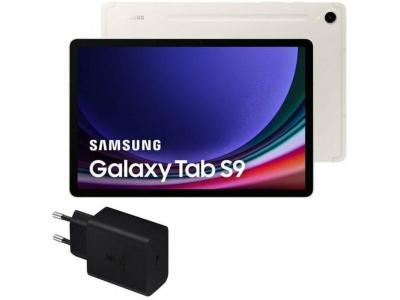 SAMSUNG  Galaxy Tab S9 WiFi 8/128Go Beige + Chargeur