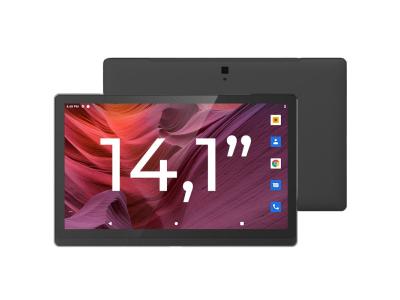 YONIS Tablette Tactile 14.1 Pouces 4G Grand Ecran Full HD Android ROM 4Go+128Go + SD 32Go Noir