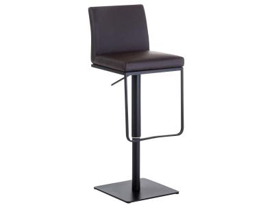 CLP - Tabouret de bar Panama b similicuir marron