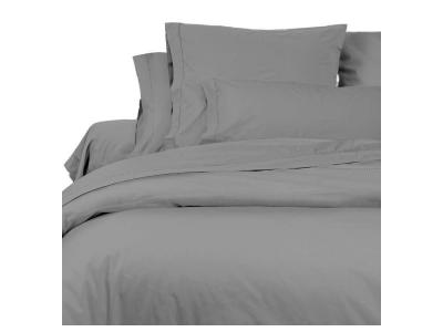 SONGE DE CAMILLE Camille 553013 Camille Taie d'Oreiller Coton Gris 65 x 65 cm