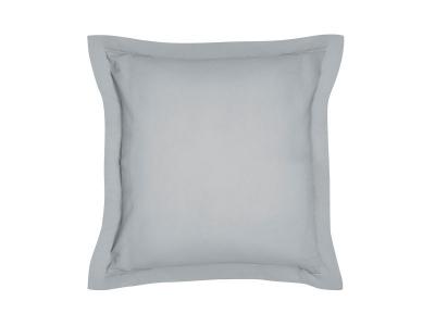 TODAY Taie d'oreiller carr&eacute;e 100% coton bio 63 x 63 cm organic - gris acier