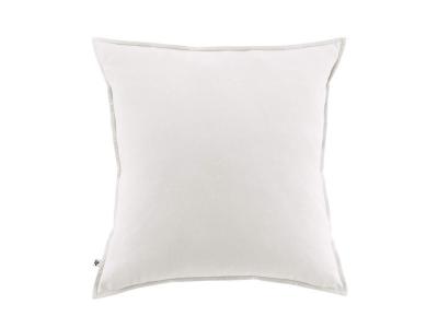 TERRE DE NUIT Taie d'oreiller flanelle blanc 63x63 cm 