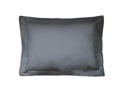 LINNEA  Taie d'oreiller uni 60x40 cm 100% Coton Alto Manhattan