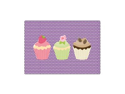 GENERIQUE Tapis de souris 3 cupcakes by Cbkreation