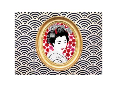 GENERIQUE Tapis de souris Geishas 2 Cbkreation