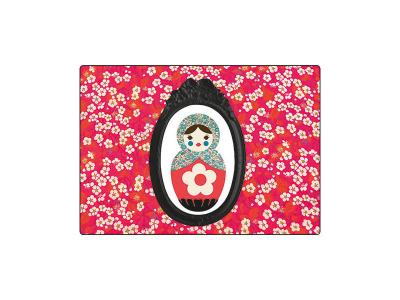 GENERIQUE Tapis de souris Poup&eacute;e russe liberty by Cbkreation 