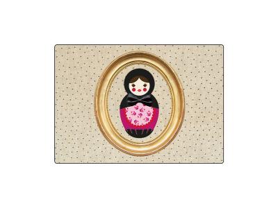 GENERIQUE Tapis de souris Poup&eacute;e russe pois by Cbkreation