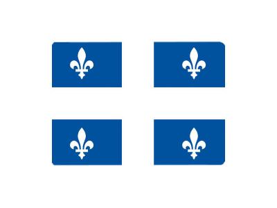 GENERIQUE Tapis de souris Quebec by Cbkreation