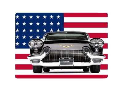 GENERIQUE Tapis de souris vieilles am&eacute;ricaines 4 - 27 x 19 cm