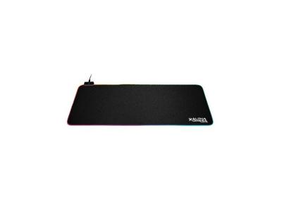 ALPHA OMEGA PLAYERS Tapis de souris XXL RGB  Noir