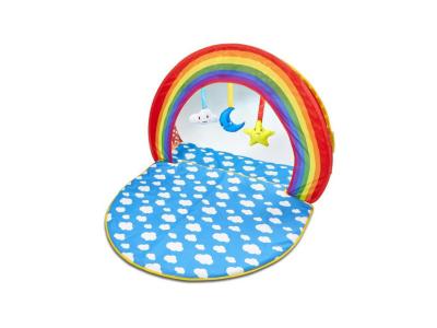 WORLDS APART  piscine &agrave; boules 2 en 1 rainbow 100x76x30 cm multicolore