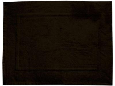 WENKO  Tapis de bain, tapis salle de bain noir, 100% coton, 800g/m&sup2;, 50x70 cm