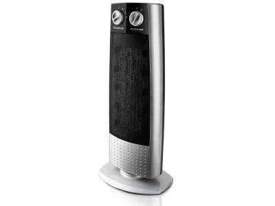 TAURUS Radiateur ventilateur en c&eacute;ramique ATACAMA 2000 W noir et gris