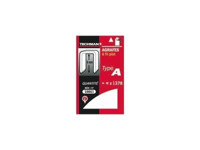 TECHMAN  - Agrafes 6 mm - type A