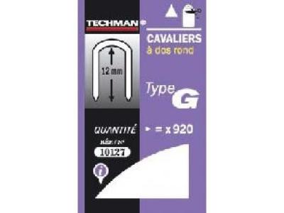 TECHMAN Agrafe cavalier type g t25 14mm10147 v