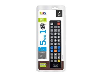 TM ELECTRON T&eacute;l&eacute;commande TMURC502 Universal Magic XXL 5 en 1 pour T&eacute;l&eacute;viseurs