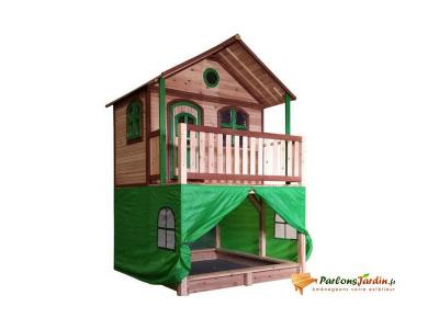 AXI  Tente pour maison de jeu Vert 