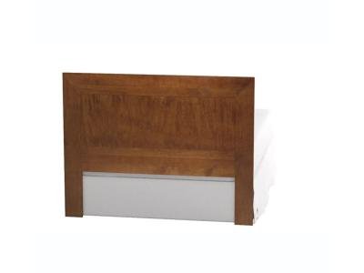 PEGANE T&ecirc;te de lit 150 cm coloris cerisier en pin massif -&nbsp;longueur 160 x profondeur 2&nbsp;x hauteur 110 cm