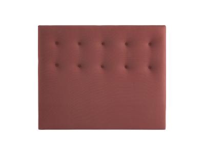 SOMEO T&ecirc;te de lit d&eacute;co capitonn&eacute;e rouge cr&eacute;puscule -  140