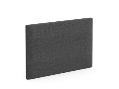SOMEO T&ecirc;te de lit d&eacute;co gris profond  160 - Gris ardoise