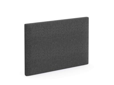SOMEO T&ecirc;te de lit d&eacute;co gris profond  90 - Gris ardoise