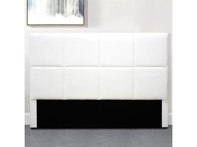 MEUBLER DESIGN T&Ecirc;TE DE LIT DESIGN ALEXI - Blanc - 160 cm