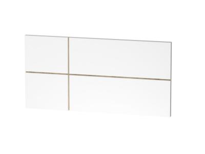 PEGANE Tete de lit enfant coloris blanc / Cambrian - Hauteur 50 x Longueur 100 x Profondeur 3.2 cm --