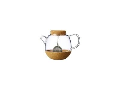 VIVA SCANDINAVIA Th&eacute;i&egrave;re Cortica verre et li&egrave;ge 80 cl Blanc 