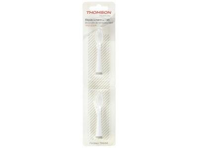 THOMSON HEALTH Thomson - 2 Brossettes de remplacement pour brosse &agrave; dents nomade